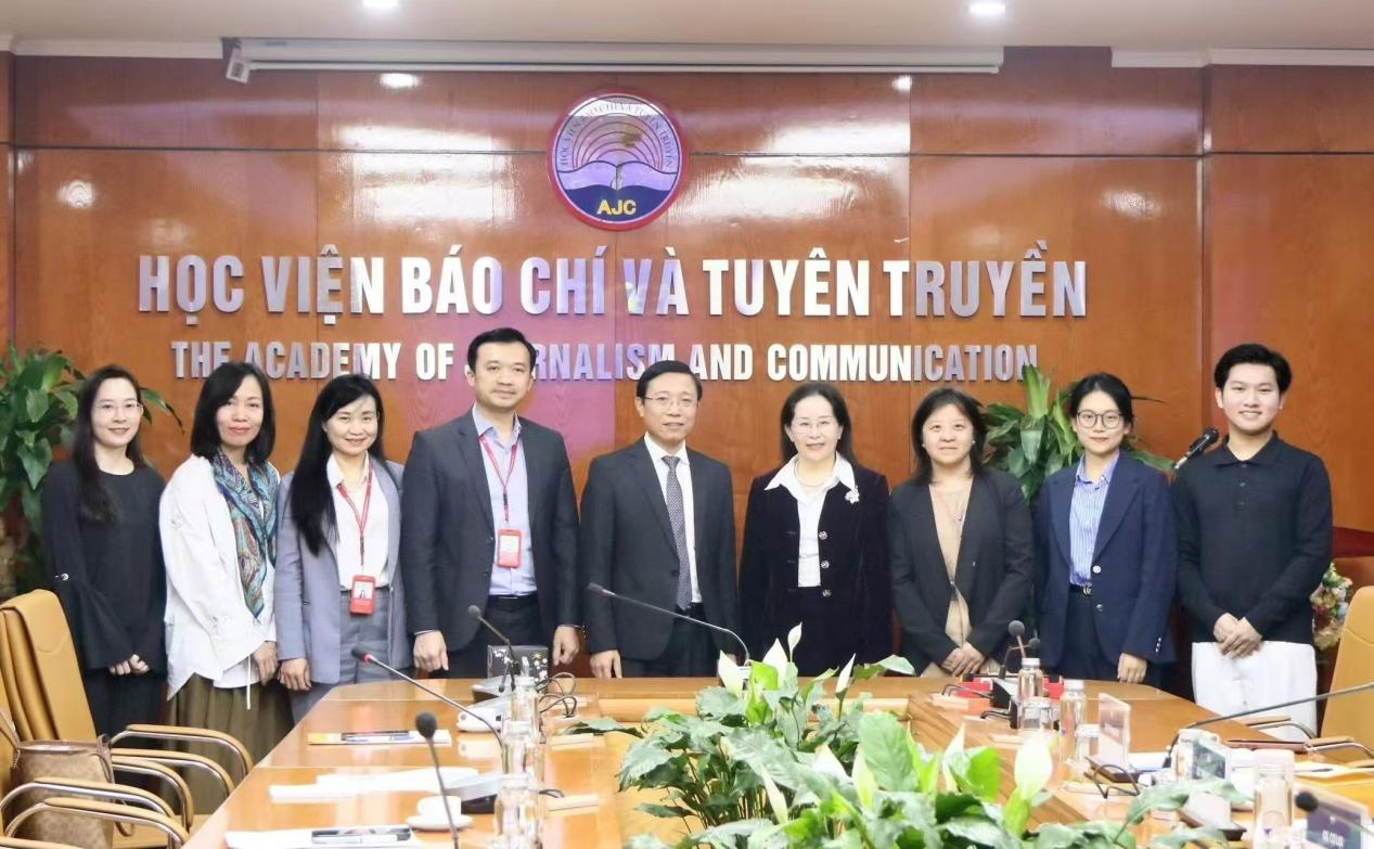 公司与“越南必一运动”持续开展中越新闻传播高等教育合作